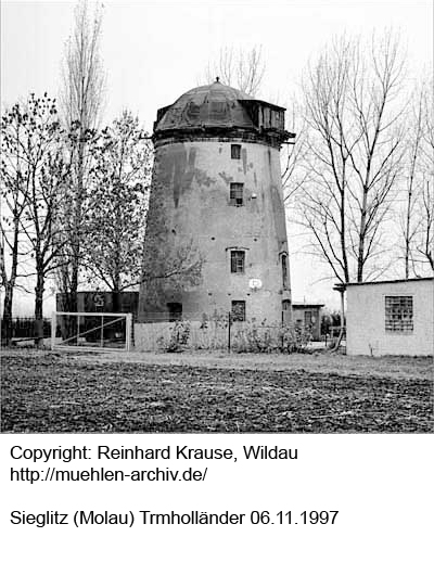 Turmholländermühle Sieglitz, Foto R. Krause